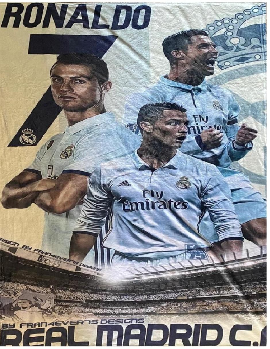 Cobija de tejido suave Cristiano Cristiano El Bicho Ronaldo