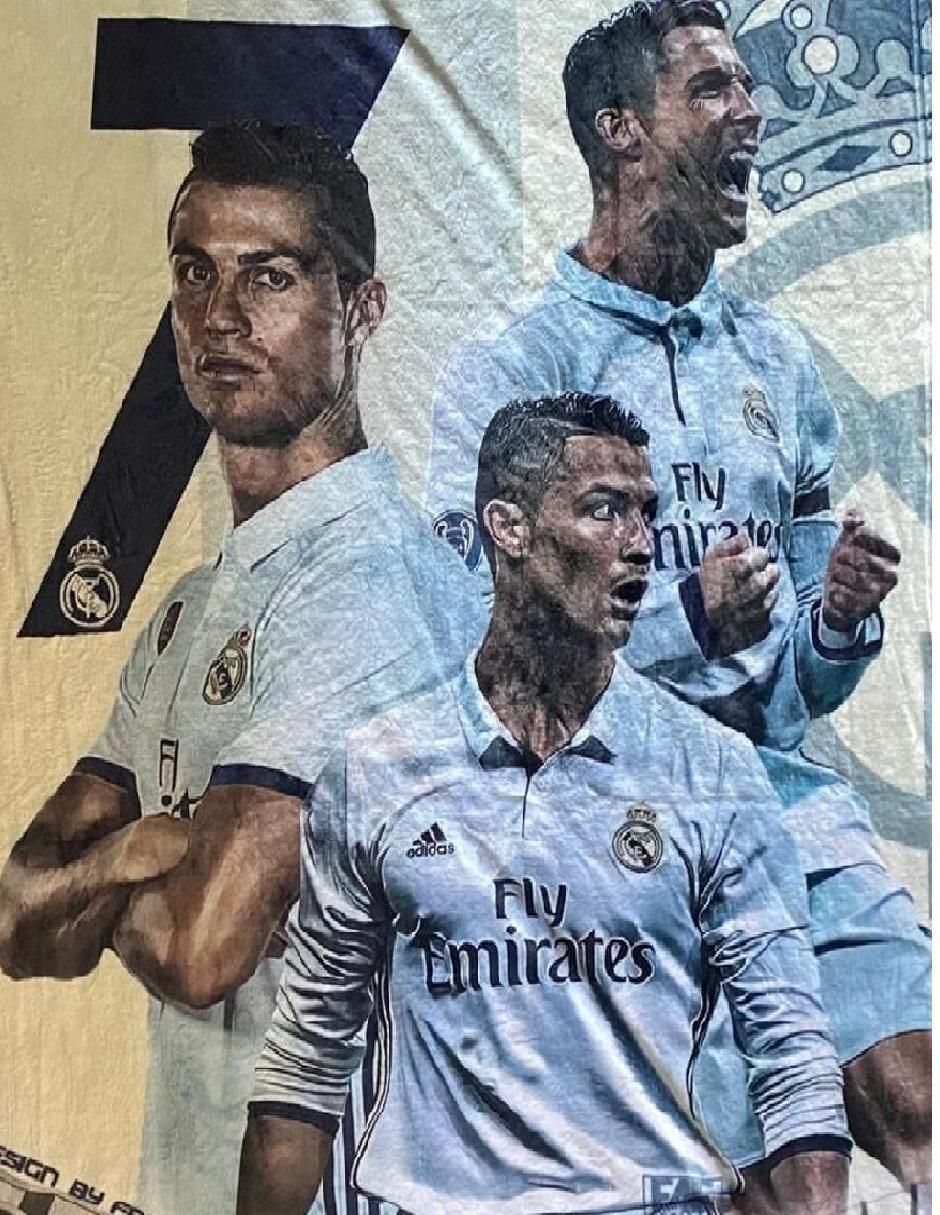 Cobija de tejido suave Cristiano Cristiano El Bicho Ronaldo 2