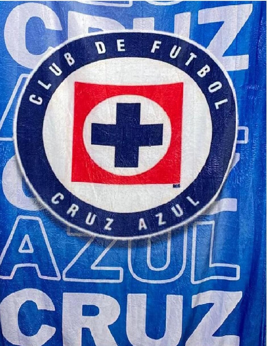 Cobija de tejido suave Cruz Azul