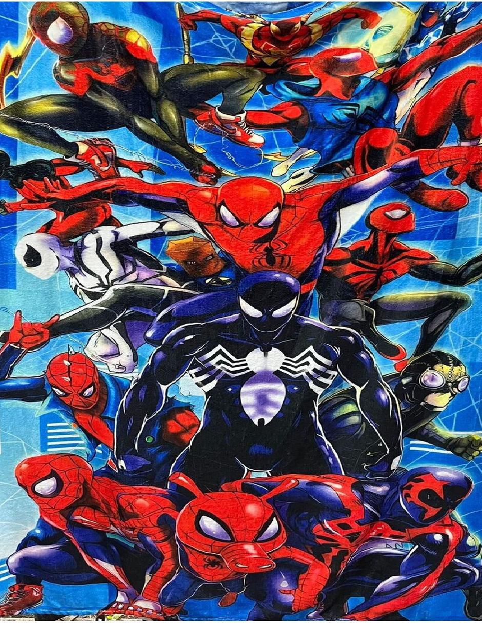Cobija de tejido suave Marvel Spider-Man
