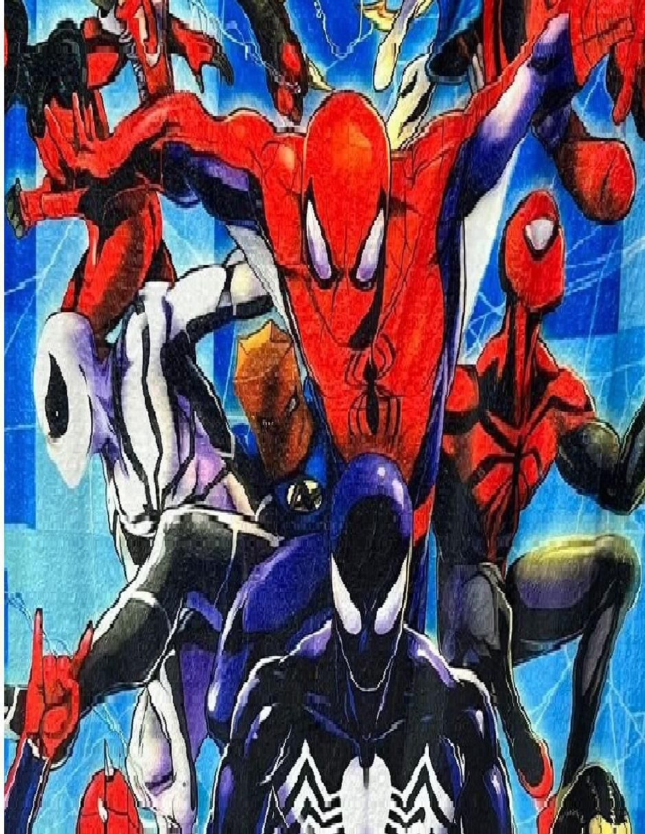 Cobija de tejido suave Marvel Spider-Man 2