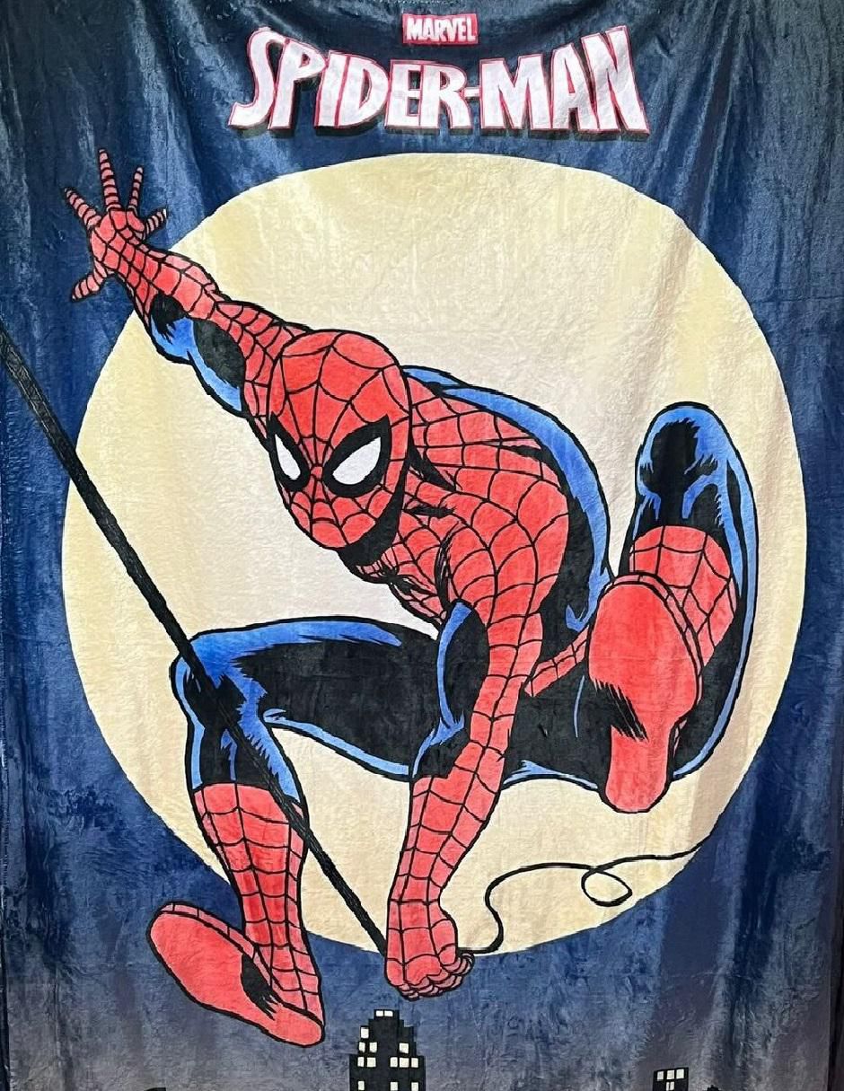 Cobija de tejido suave Spider-Man