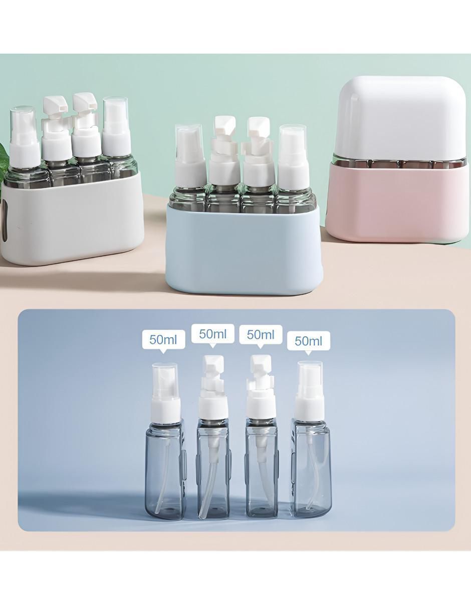 Set de botella para viaje unisex Set de botella para viaje unisex
