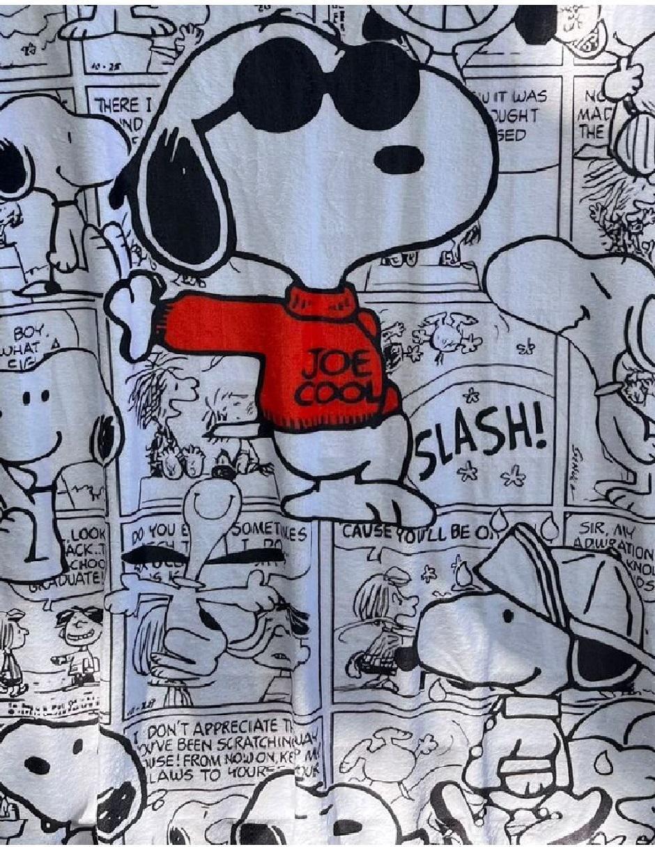 Cobija de tejido suave Snoopy 2