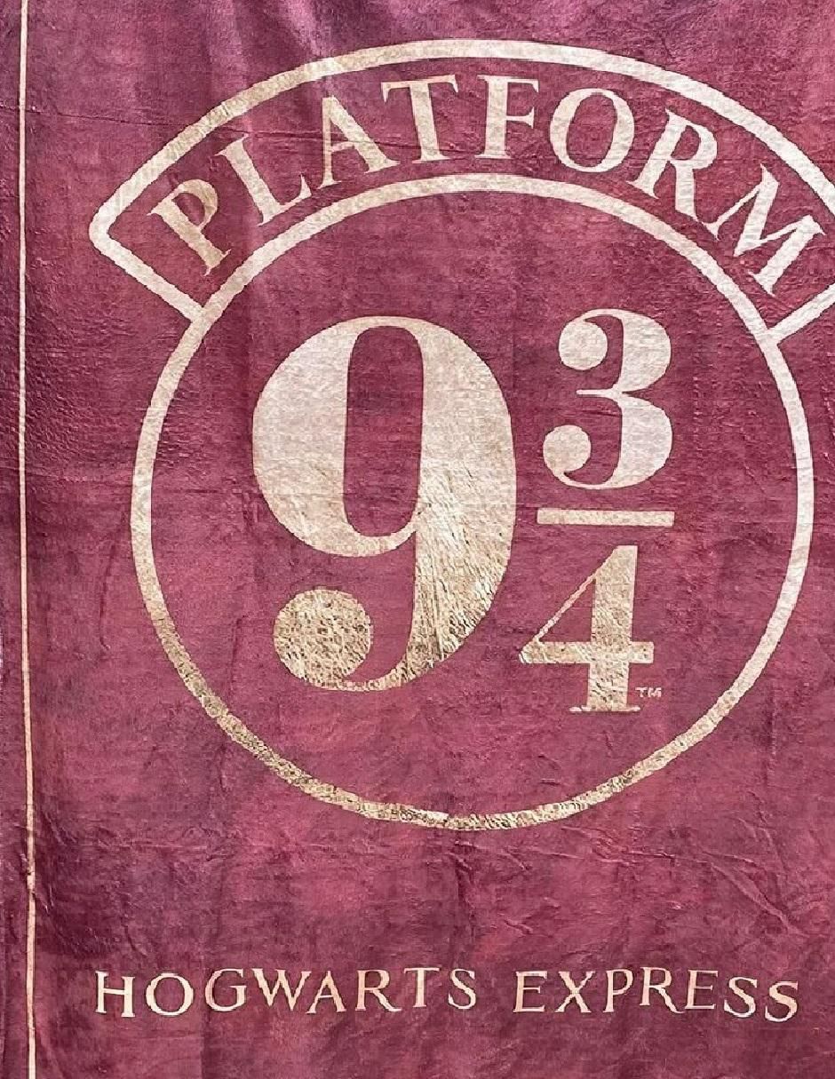 Cobija de tejido suave Harry Potter