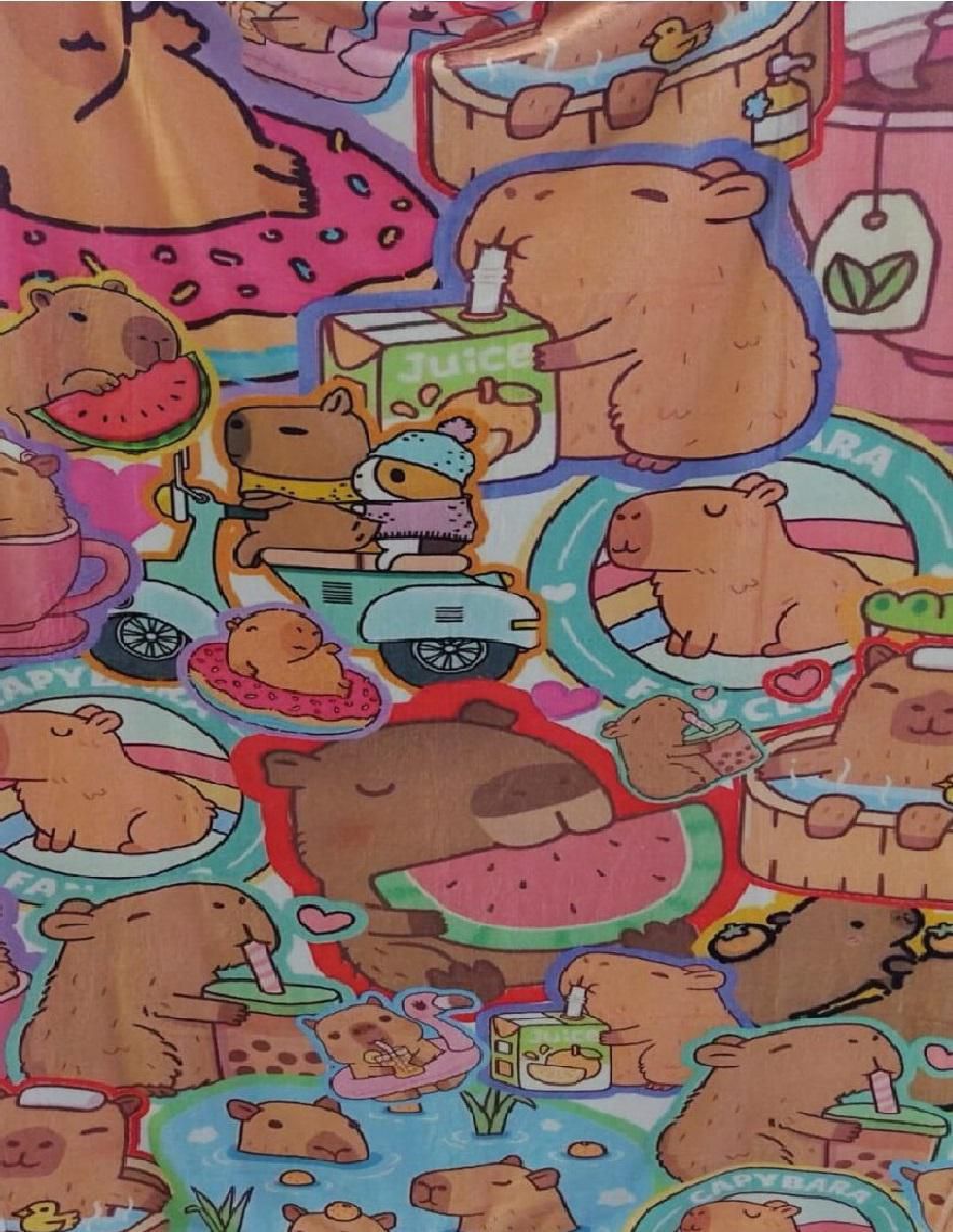 Cobija de tejido suave Capibara