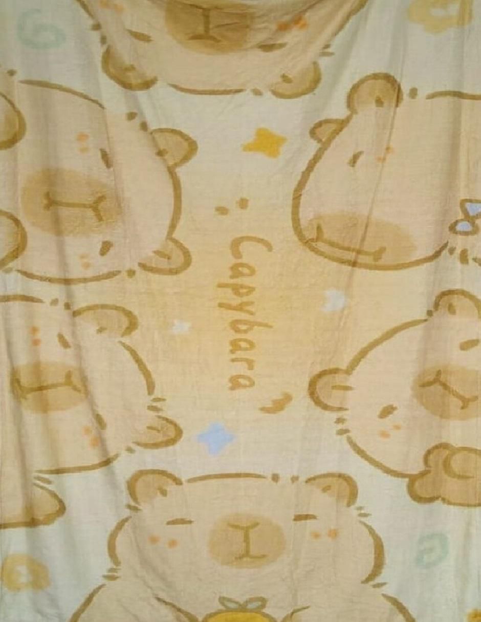 Cobija de tejido suave Capibara Cobija de tejido suave Capibara