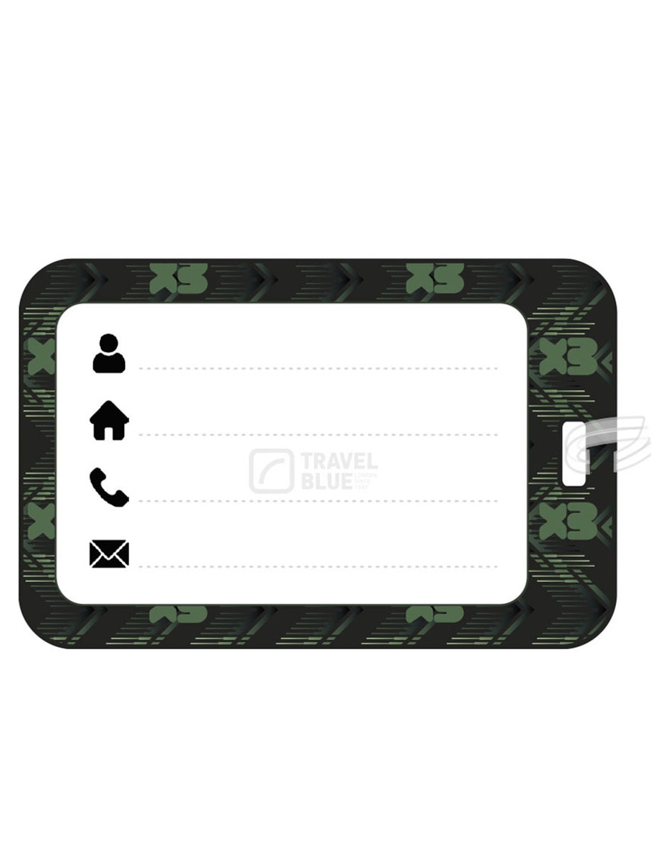 Identificador ciudades "forma" rectangular "de" pvc 2
