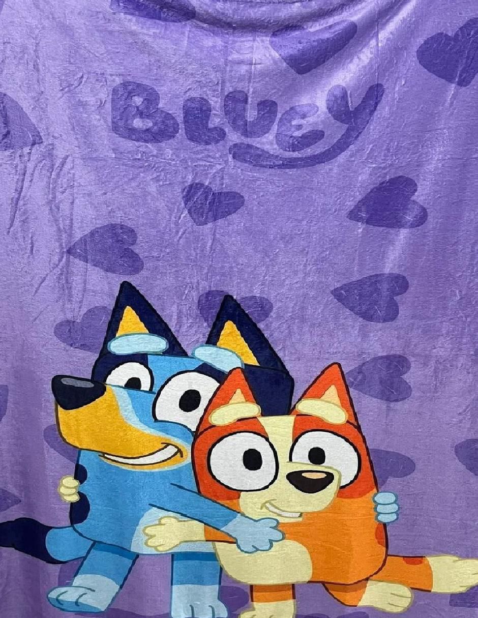 Cobija de tejido suave Bluey