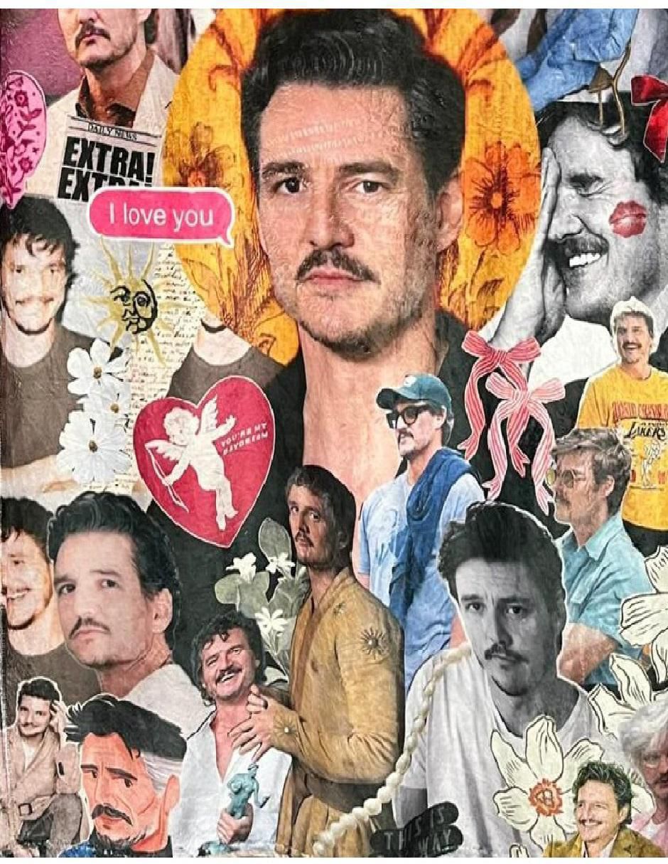 Cobija de tejido suave Pedro Pascal Pedri 2