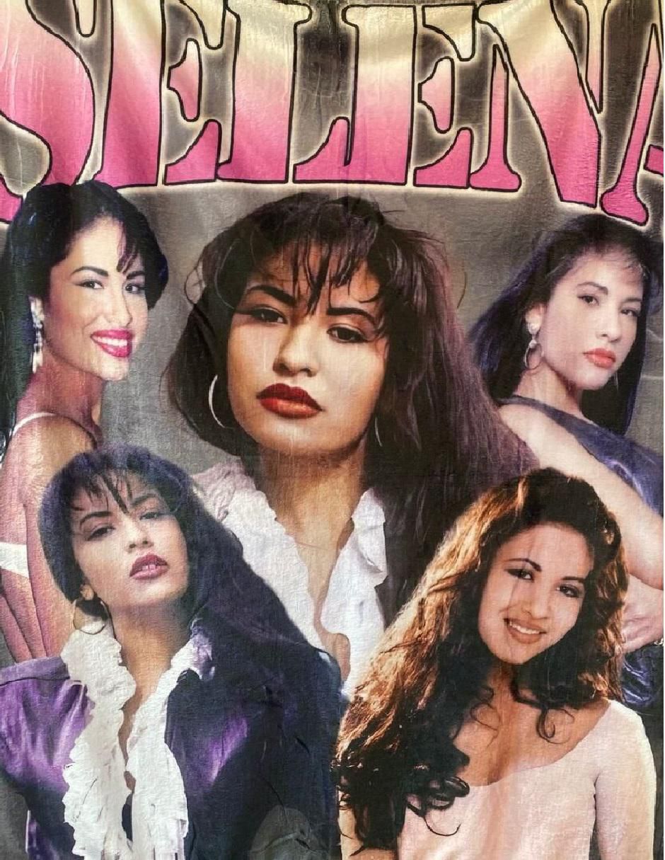 Cobija clásica 'de' 'tejido' suave selena selena queen 'para' unisex Cobija clásica 'de' 'tejido' suave selena selena queen 'para' unisex