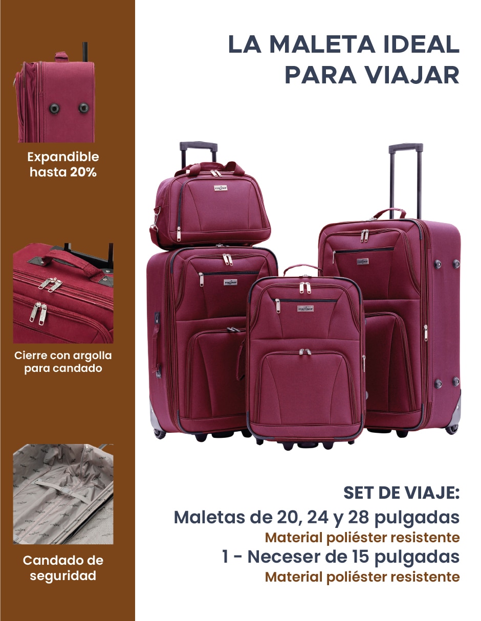 Set maletas de viaje Trip Medellin