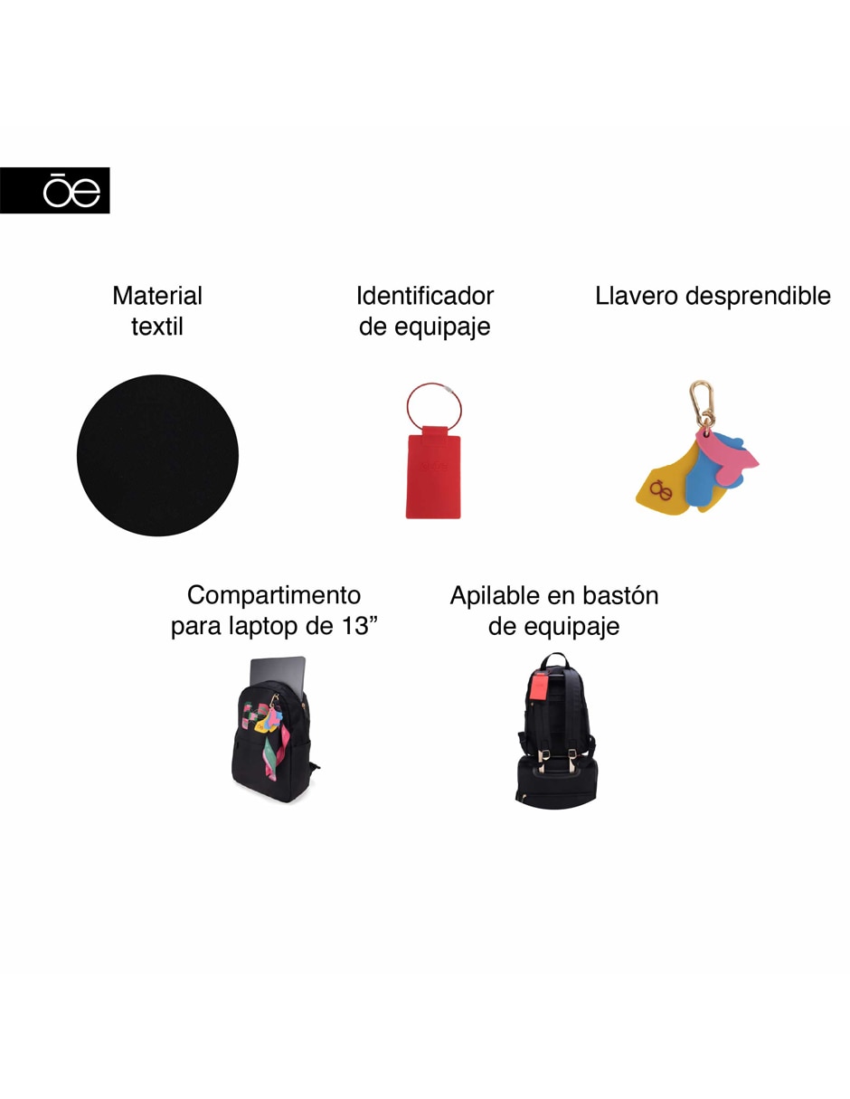 Mochila de viaje cloe ayara