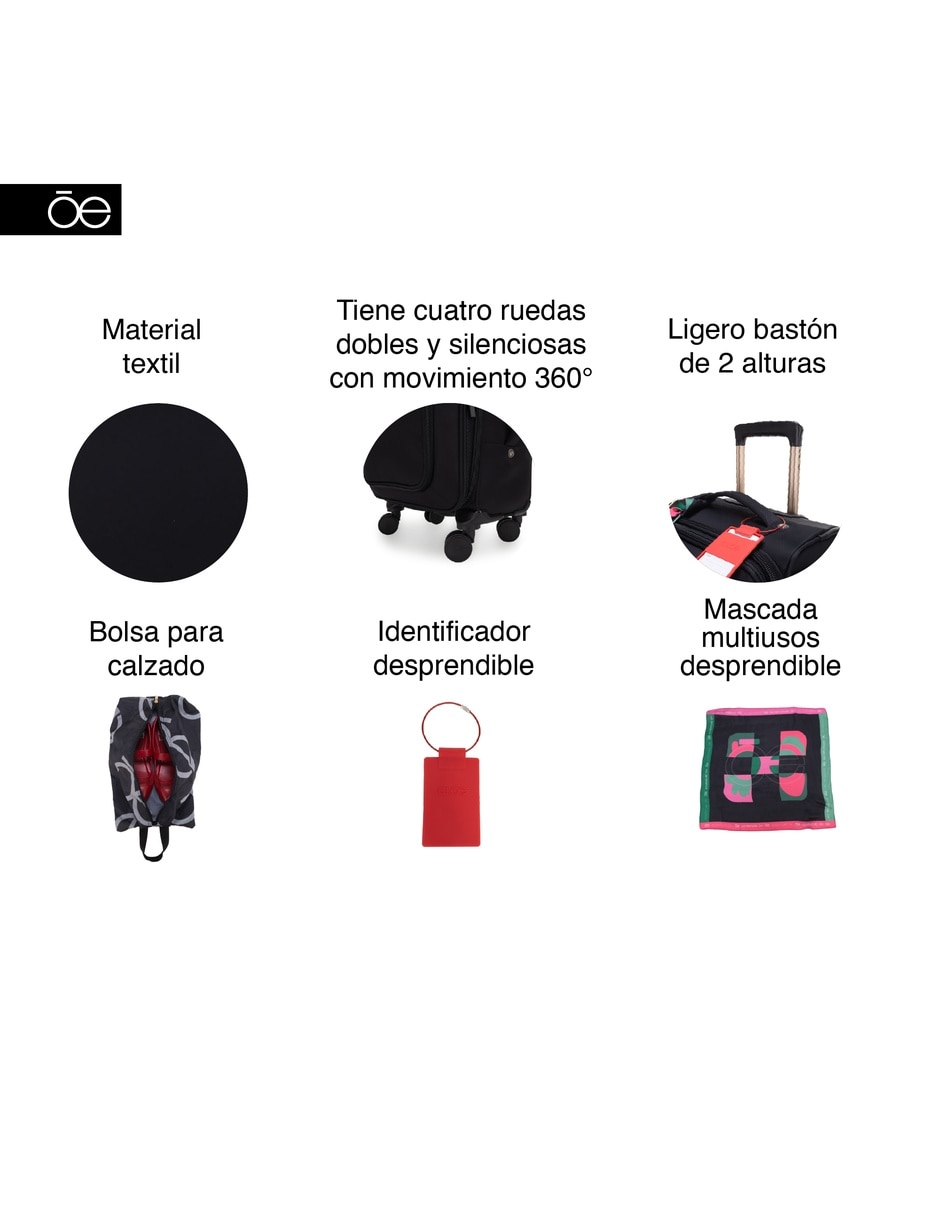 Maleta de viaje cloe ayara