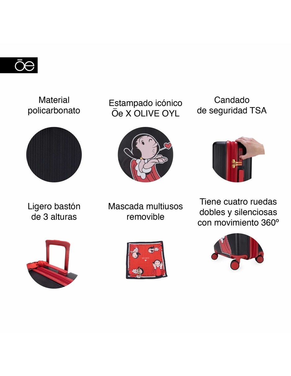 Maleta de viaje olive 11