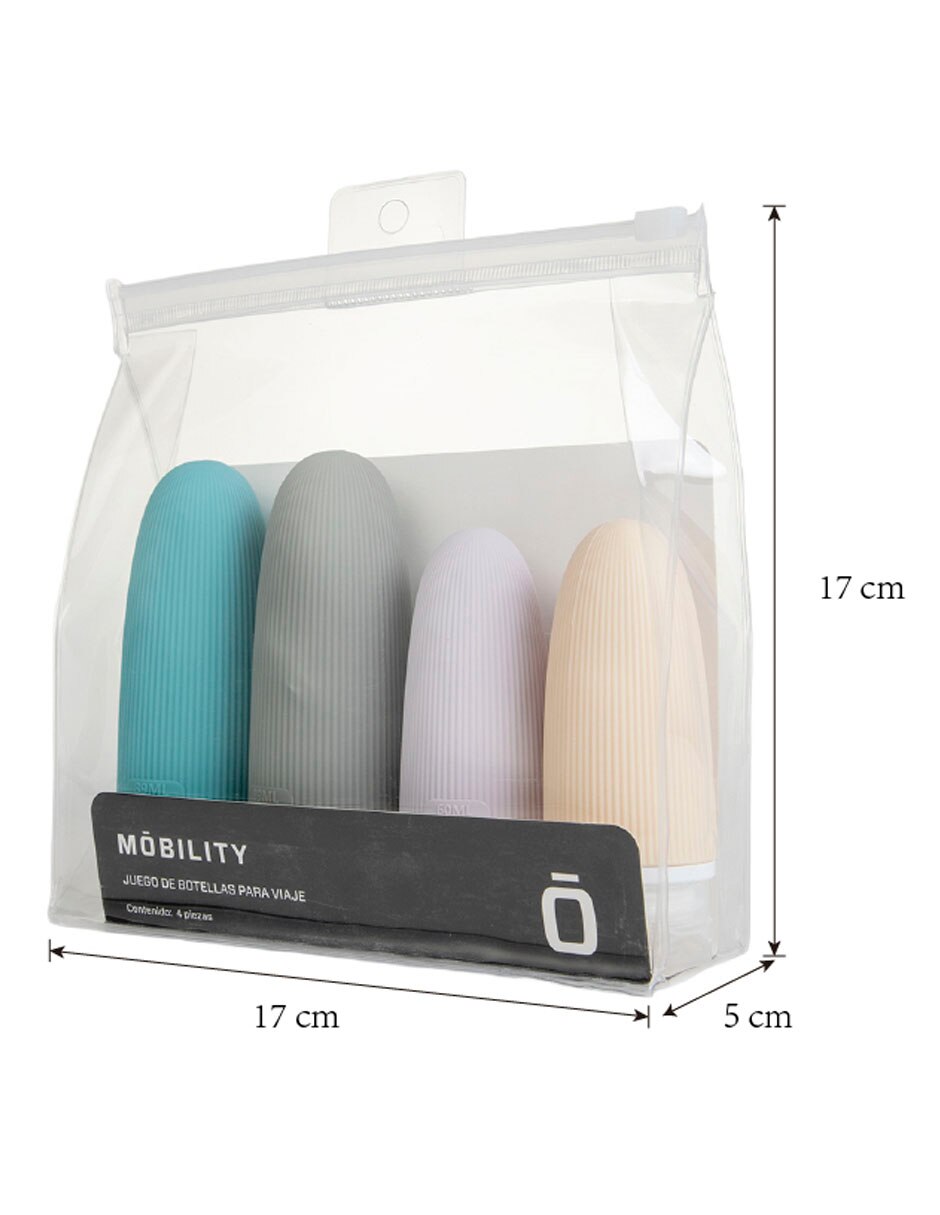 Set botella viaje para mujer 6