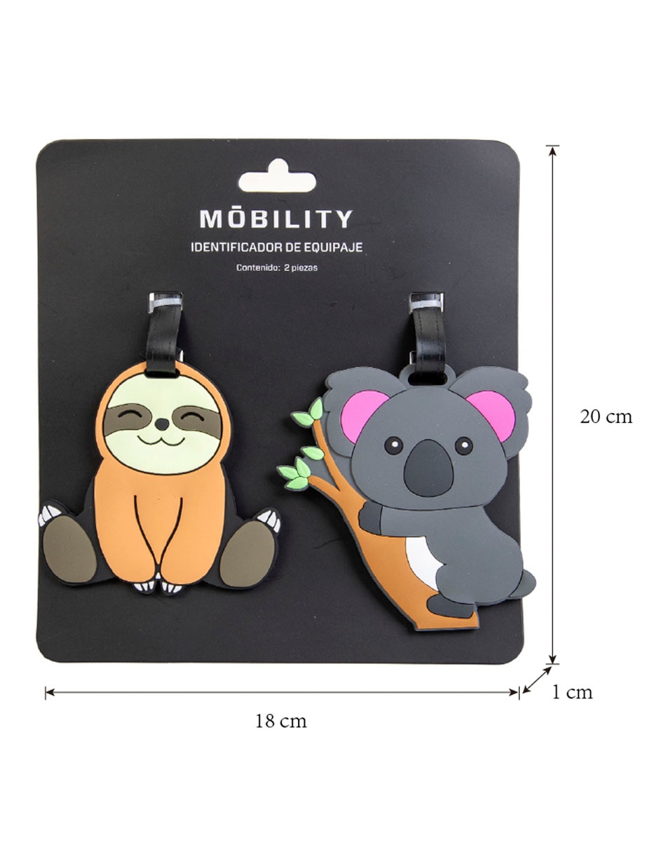 Set de identificadores forma animal 7