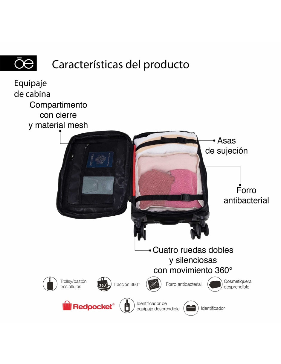 Maleta de viaje cloe nonbil