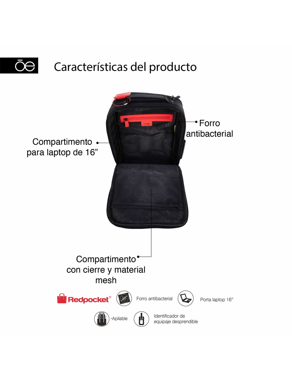 Mochila casual impermeable unisex 4