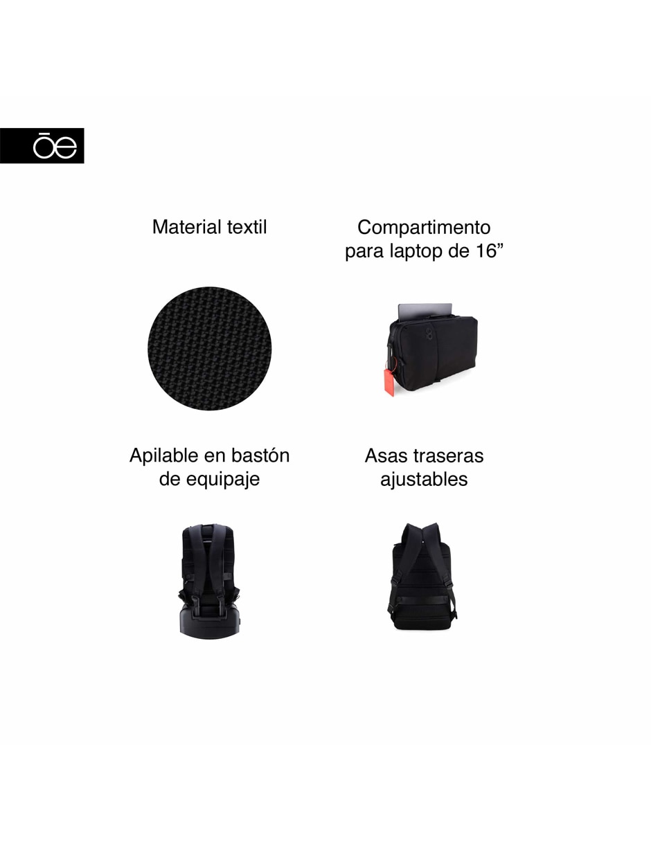 Mochila casual impermeable unisex 2