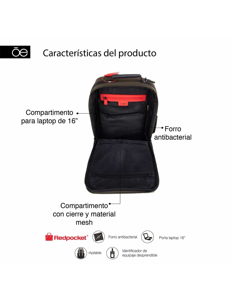 Mochila casual Cloe impermeable unisex