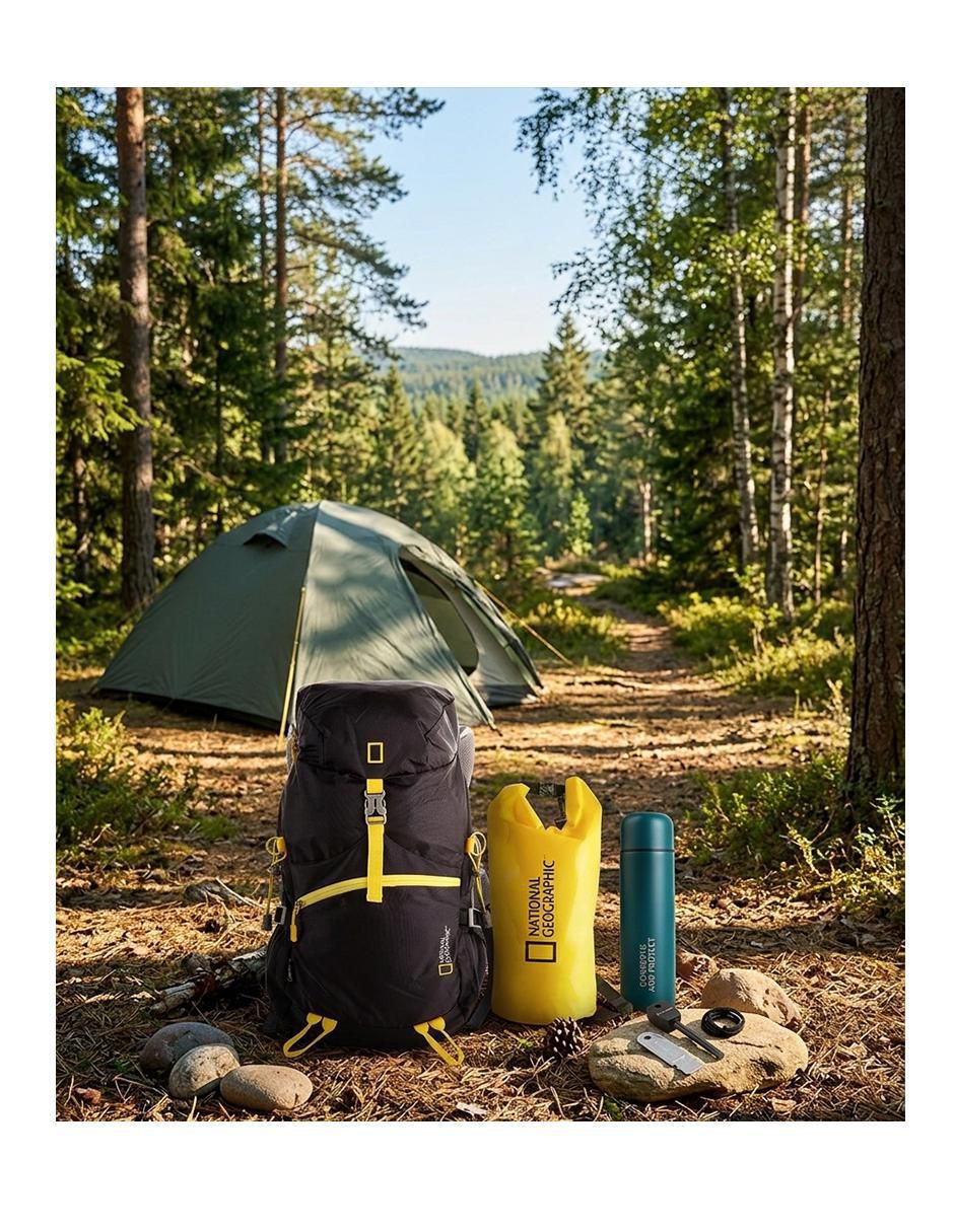 Mochila deportiva National Geographic impermeable unisex
