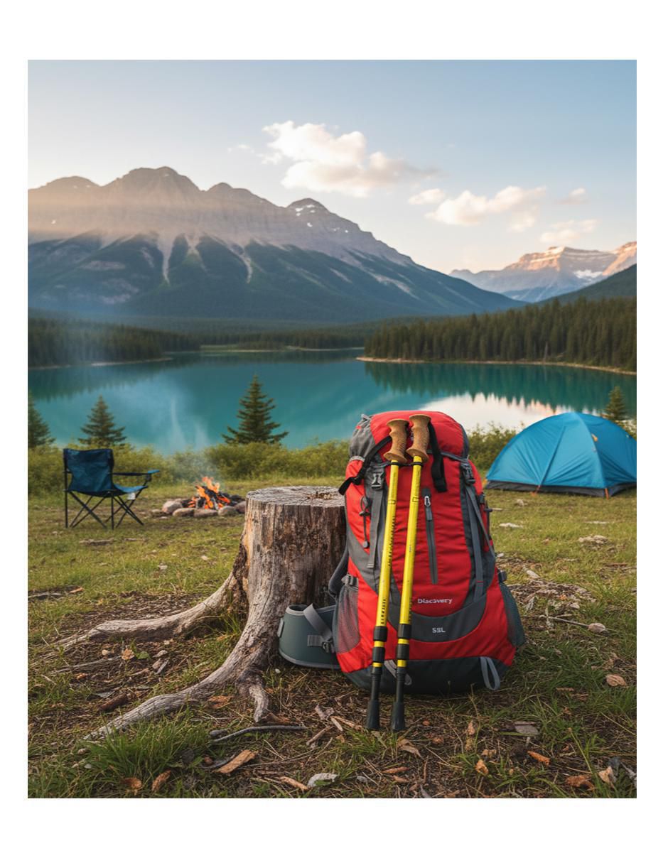 Mochila senderismo Discovery impermeable unisex