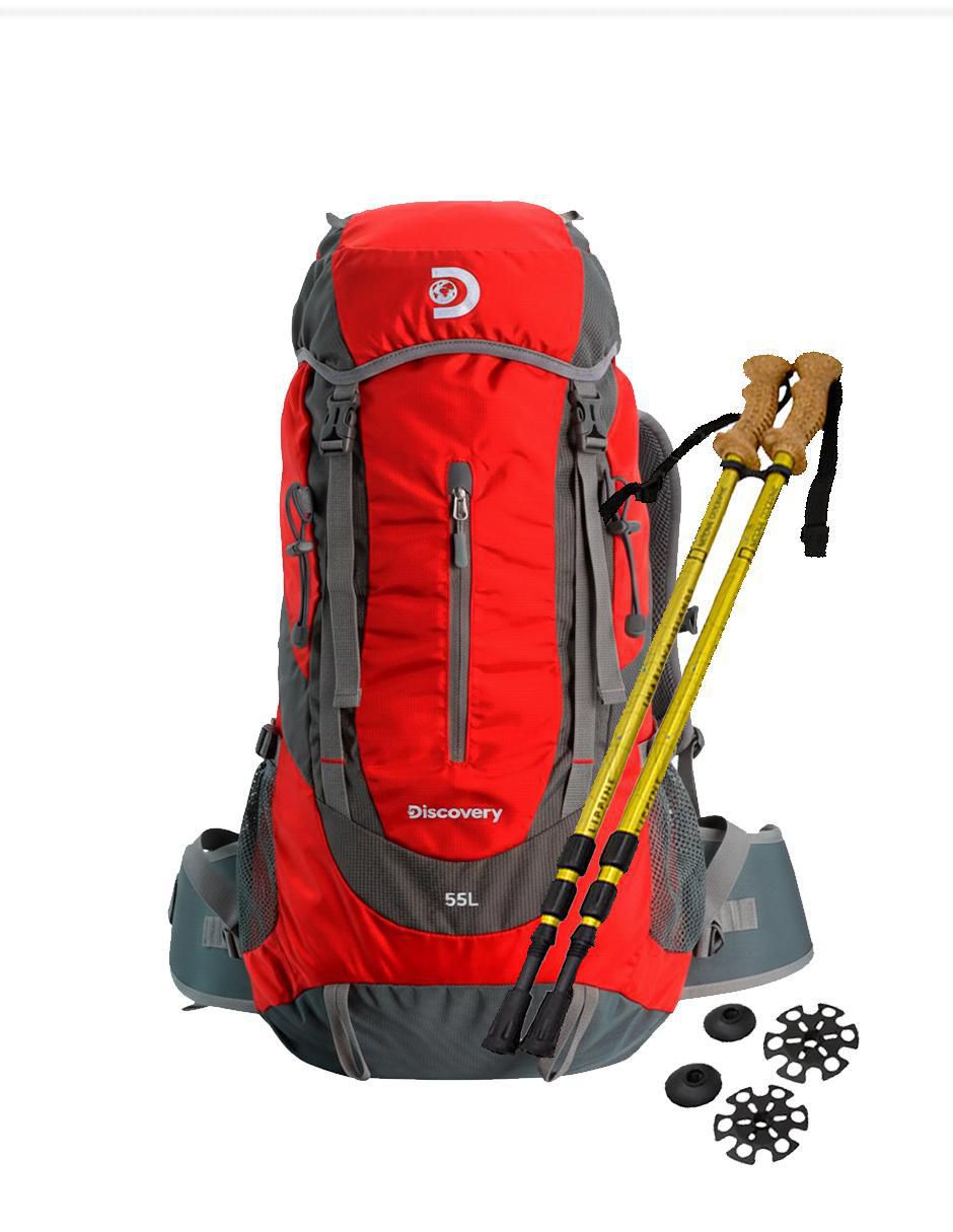 Mochila senderismo Discovery impermeable unisex