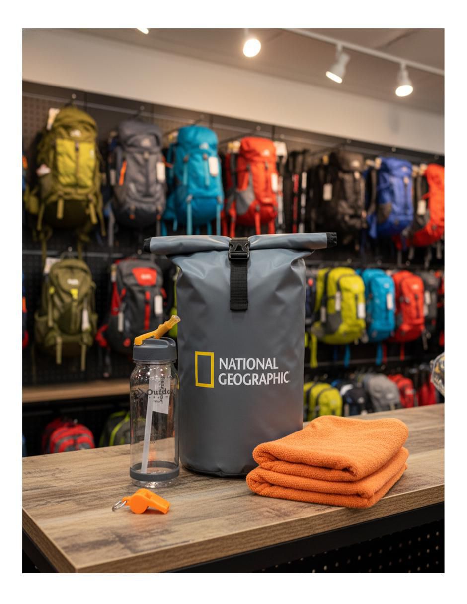 Bolsas de seguridad para campismo National Geographic