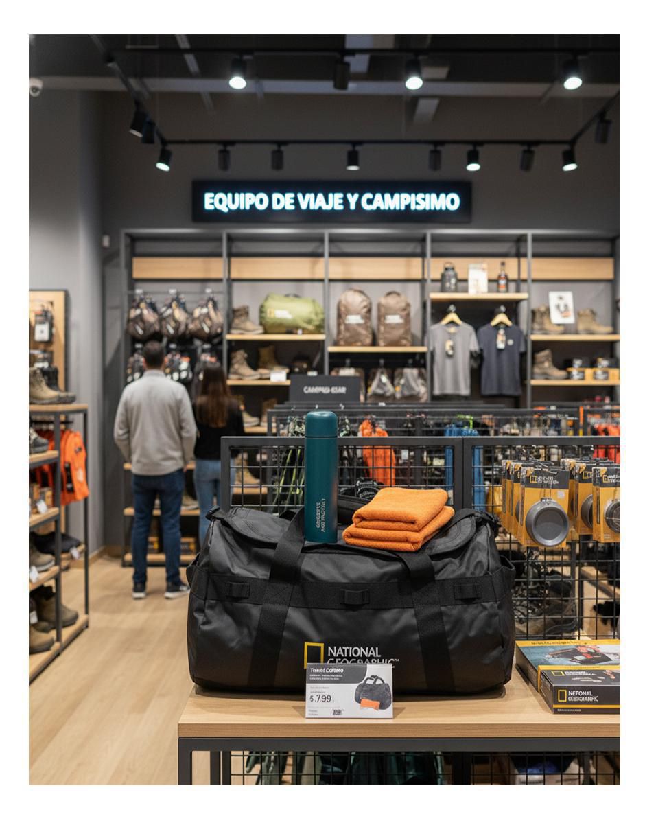 Bolsas de seguridad para entrenamiento National Geographic