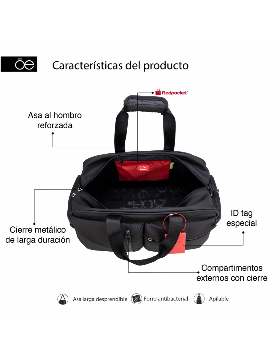 Bolsa duffel cloe nonbil unisex