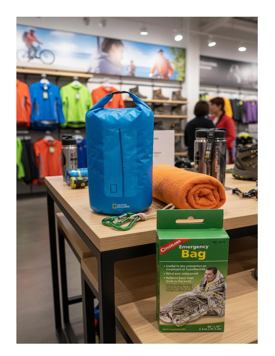 Bolsas de seguridad para campismo national geographic