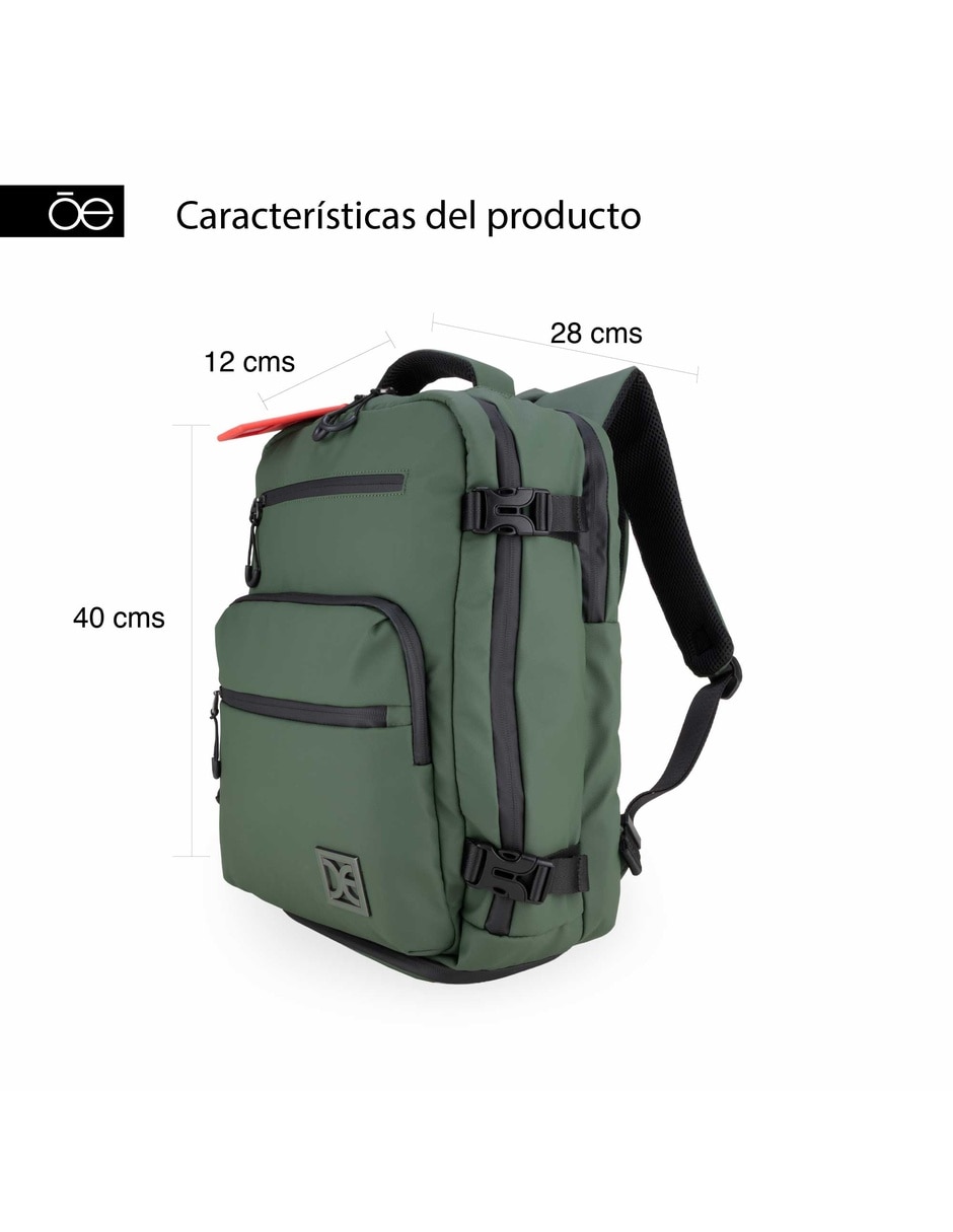 Mochila con portalaptop Alaxia unisex 15