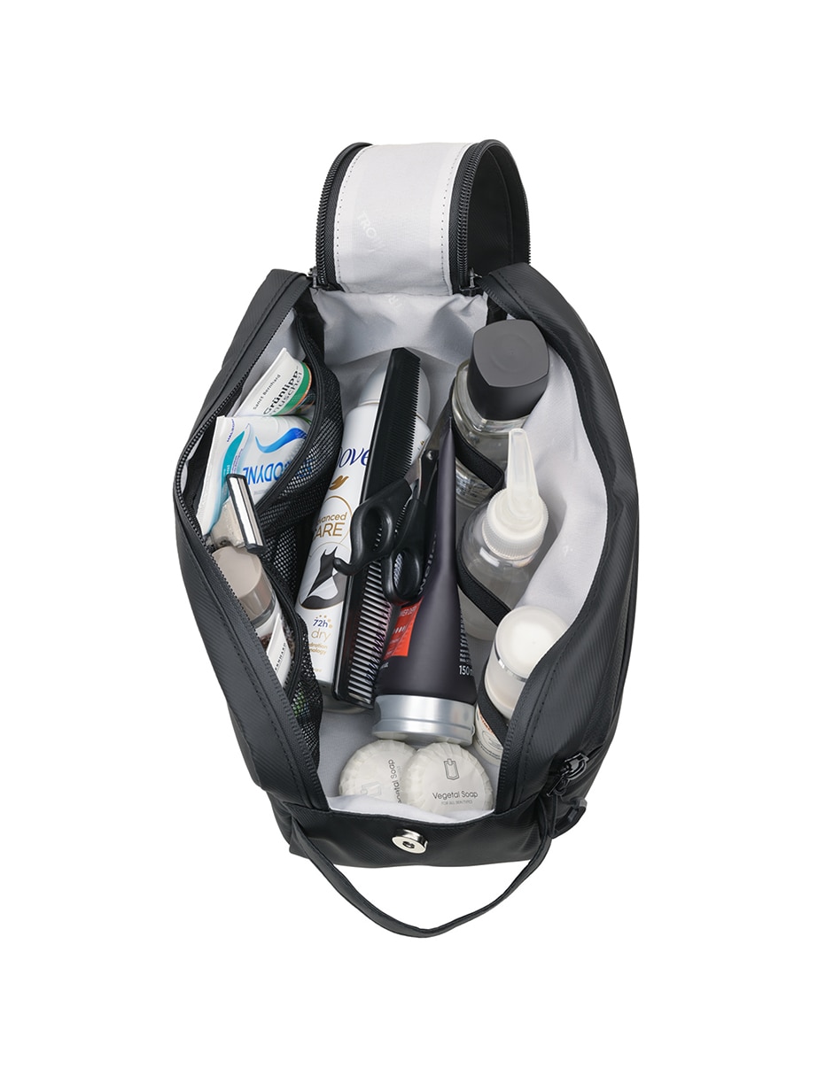 Neceser de viaje Black washbag 2 impermeable de lona para hombre 4