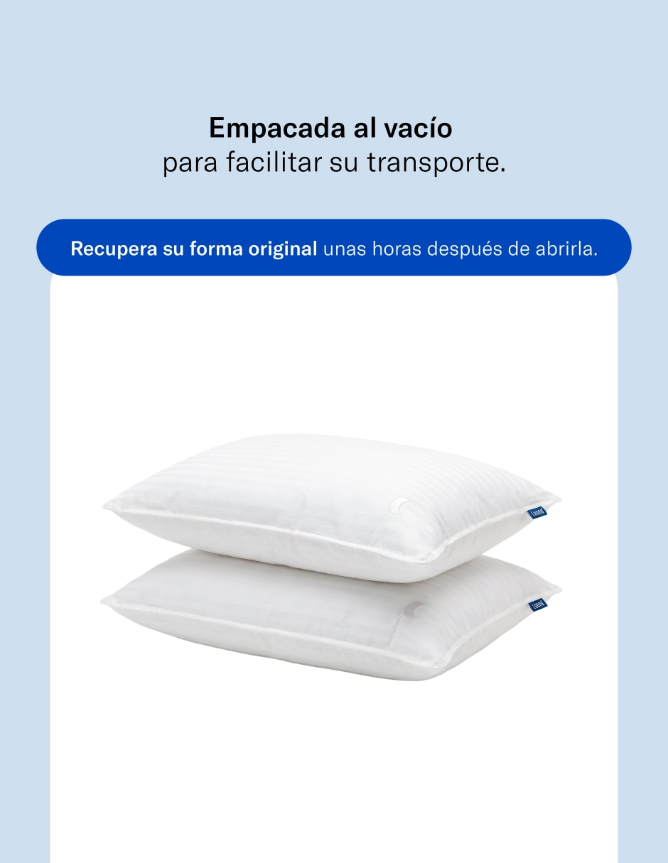 Almohada firmeza suave