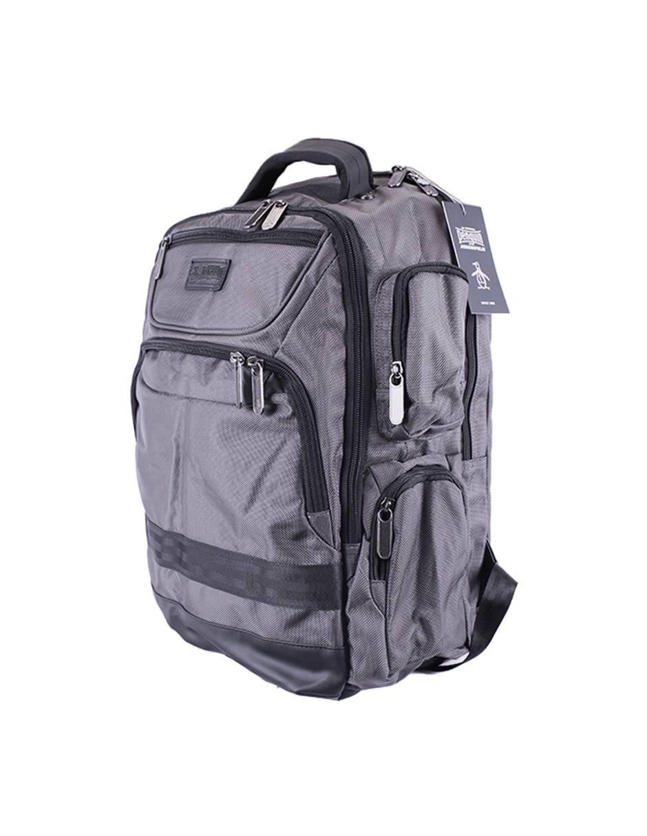 MOCHILA ORIGINAL PENGUIN LUCA, GRIS
