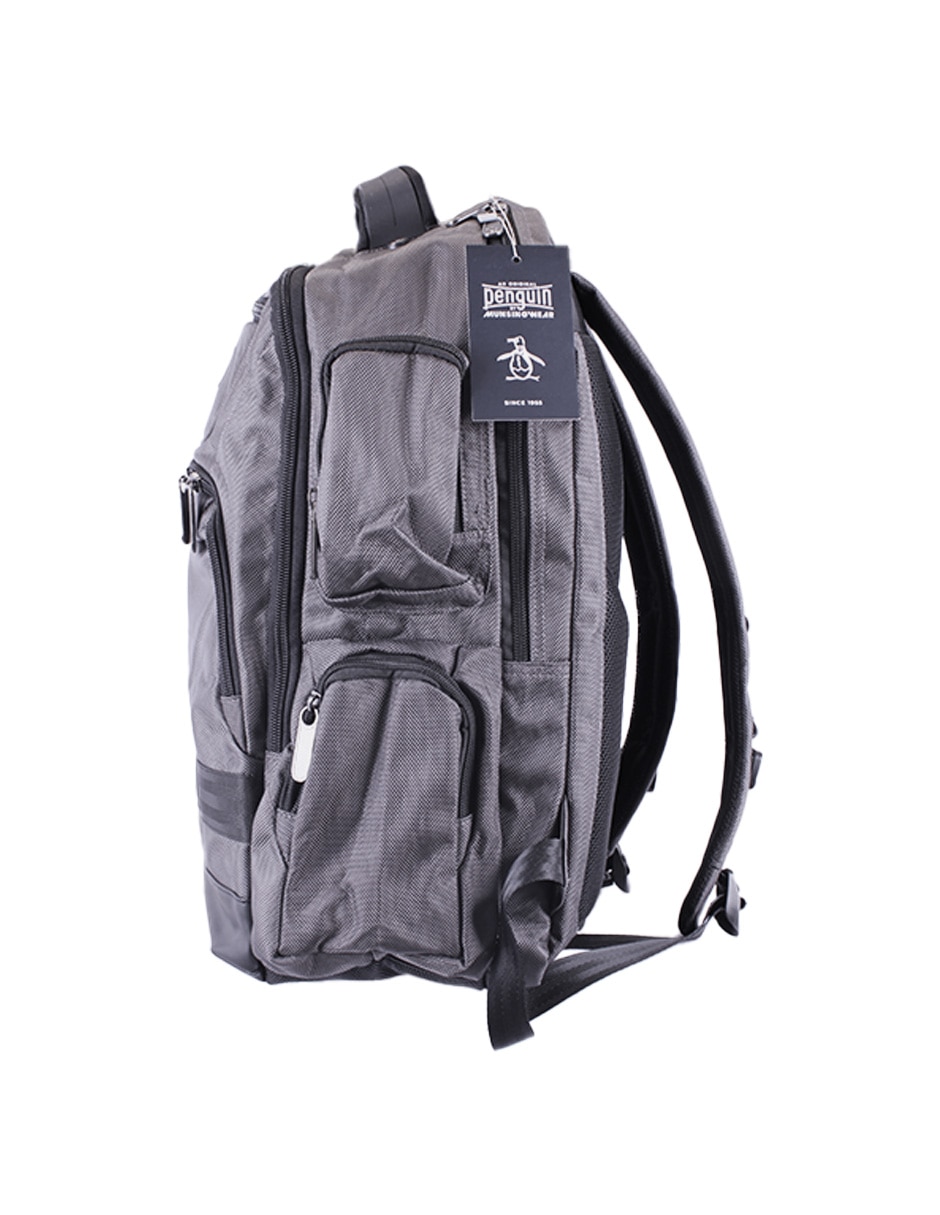 MOCHILA ORIGINAL PENGUIN LUCA, GRIS