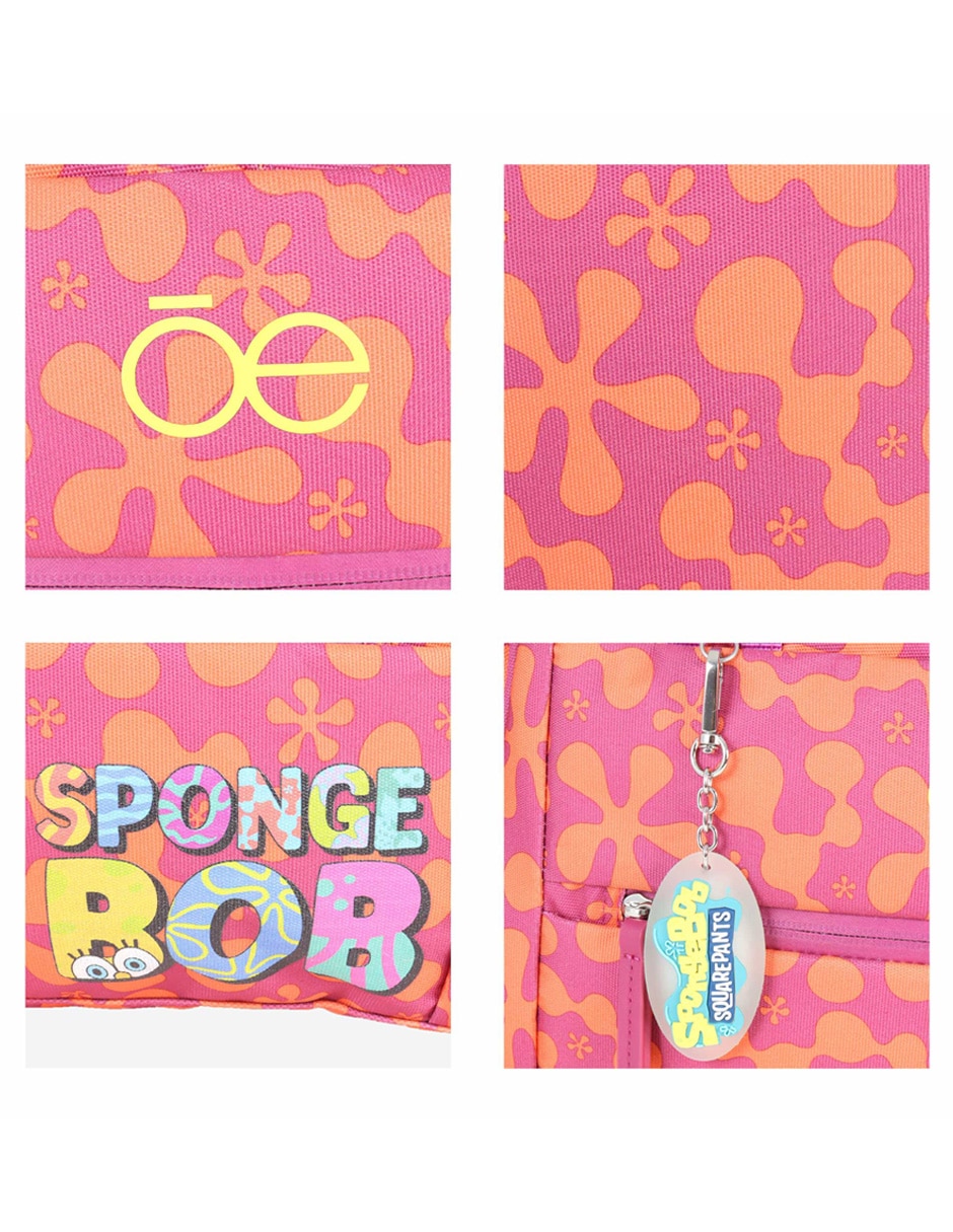 Bolsa duffel Proyecto Bob Esponja de poliéster unisex 8