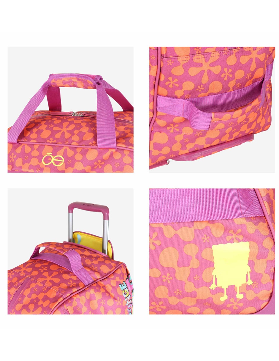 Bolsa duffel de poliéster para mujer 12