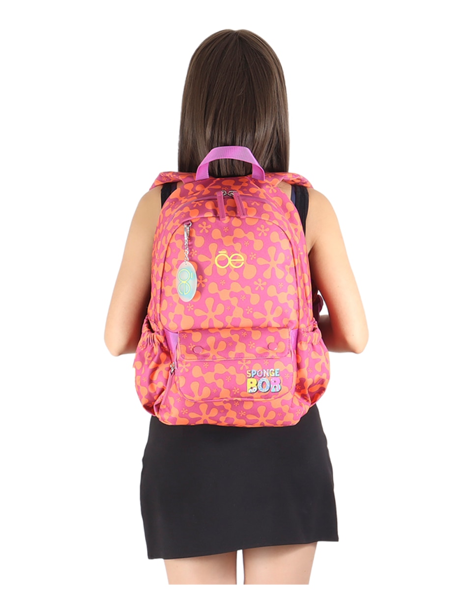 Mochila casual Bob Esponja para mujer 3