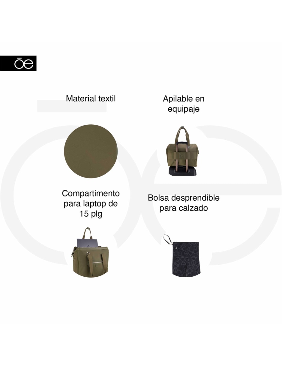 Bolsa duffel Bibrulia unisex 2