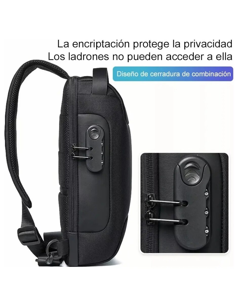 Mochila antirrobo Genérica impermeable unisex