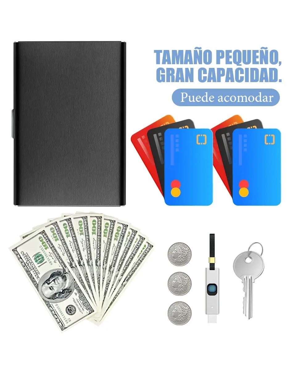Set cartera de seguridad para hombre