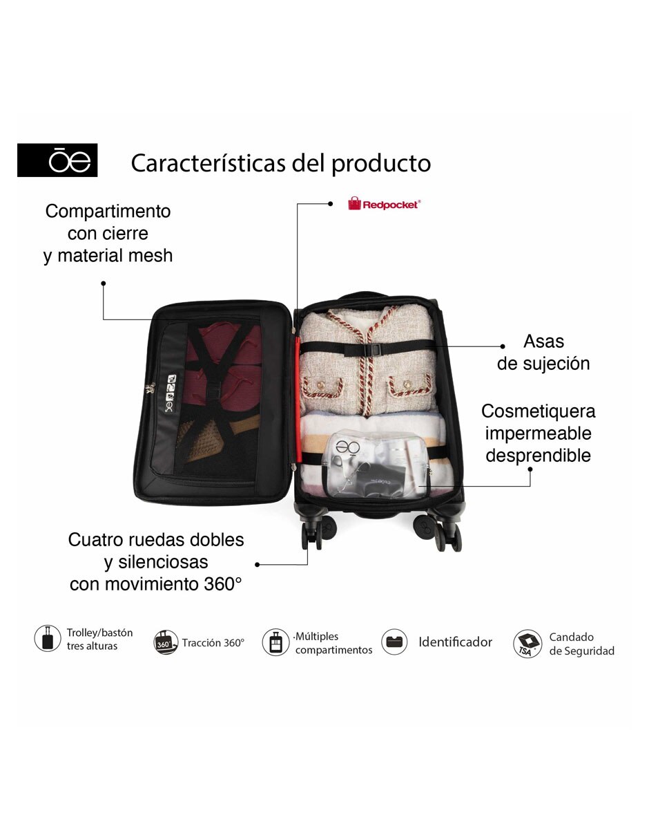 Maleta de viaje Urket III 15