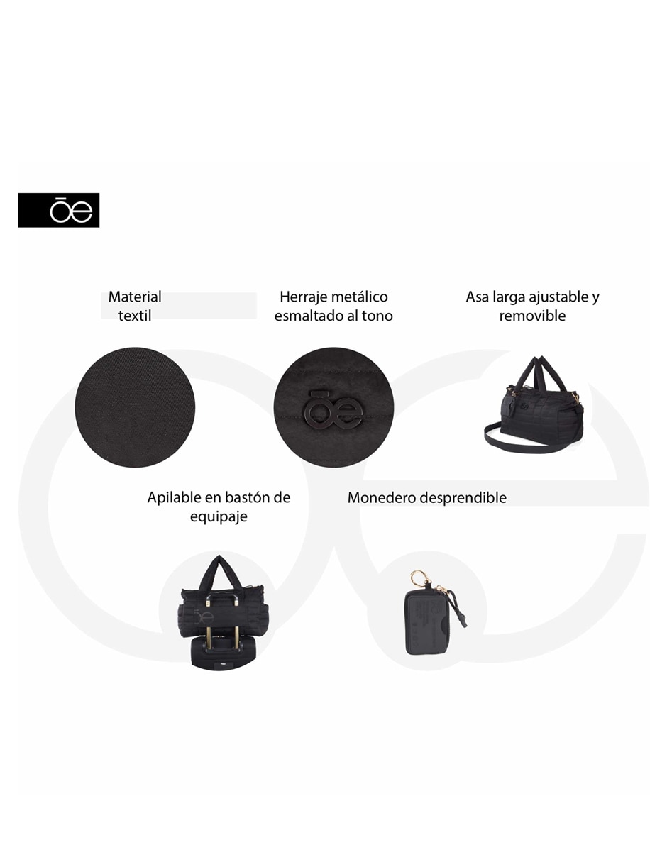 Bolsa duffel ovecta iii para mujer 11