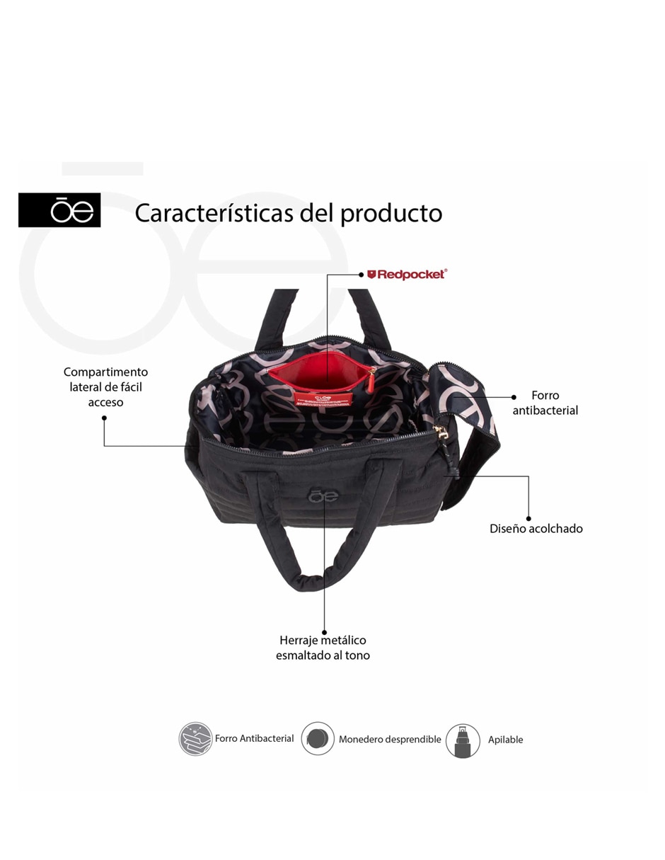 Bolsa duffel ovecta iii para mujer 10