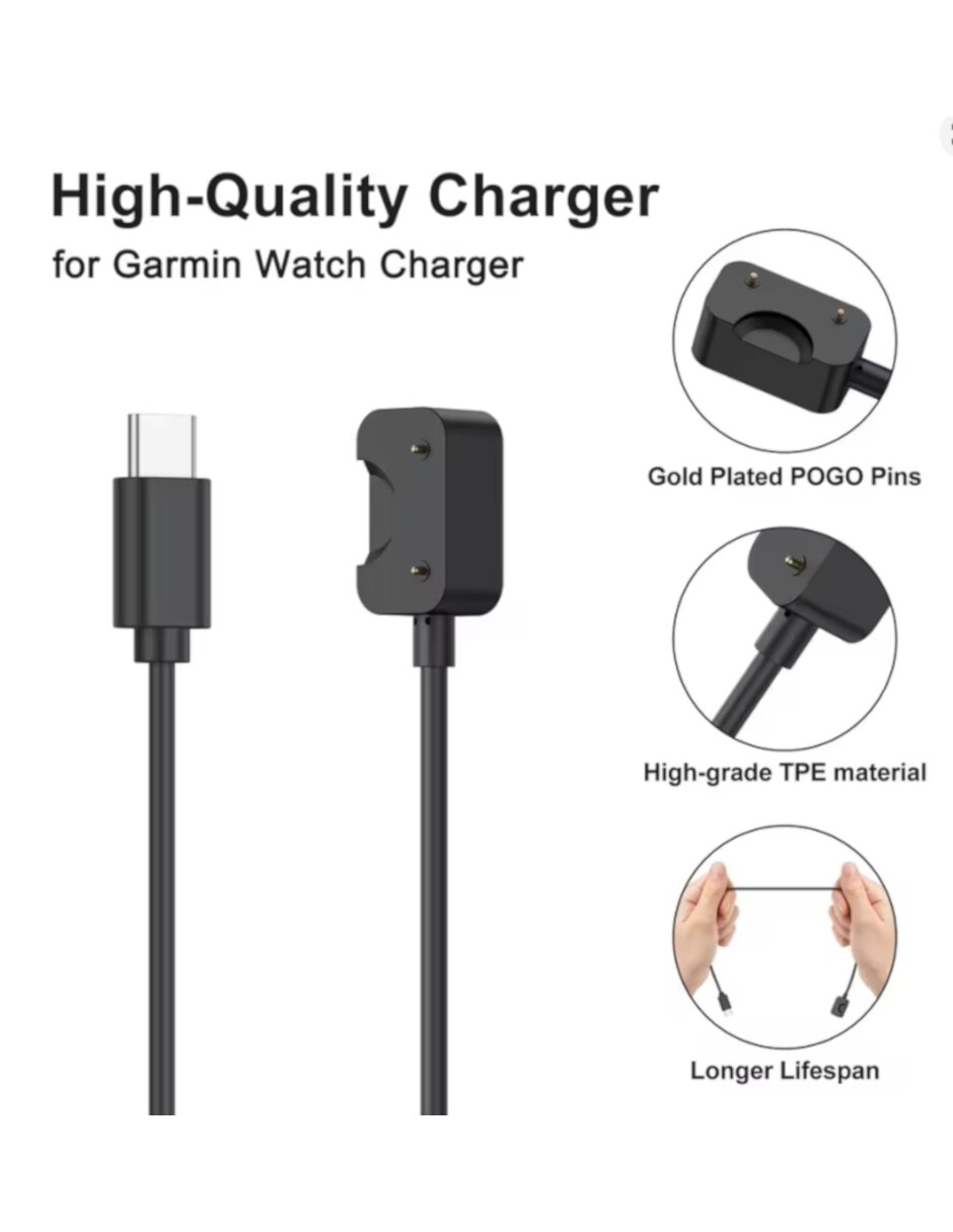 Cable cargador USB C a tipo USB C de 1 m 3