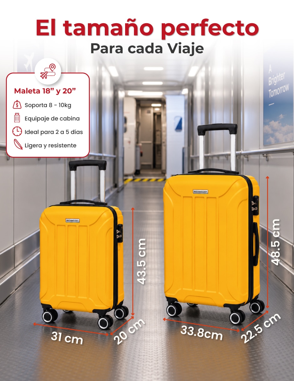 Set maletas de viaje 9