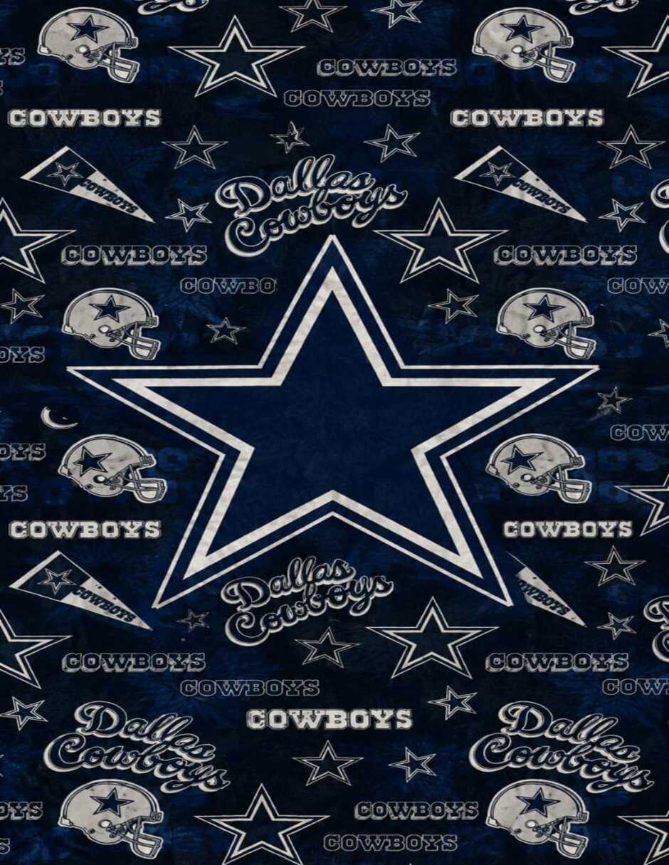 Cobija clásica de tejido suave dallas cowboys
