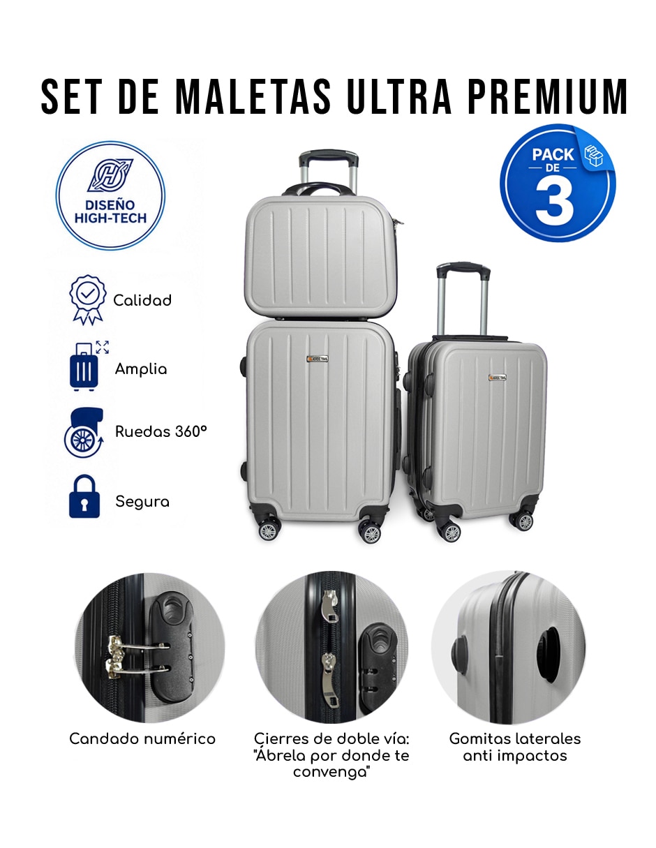 Set maletas Carry on Sin familia o colección 5